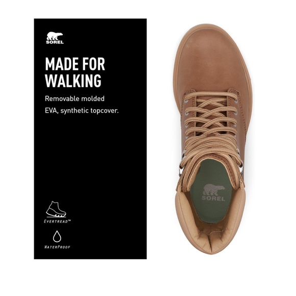 SOREL Lennox Lace Waterproof Boots - Picture 3 of 7